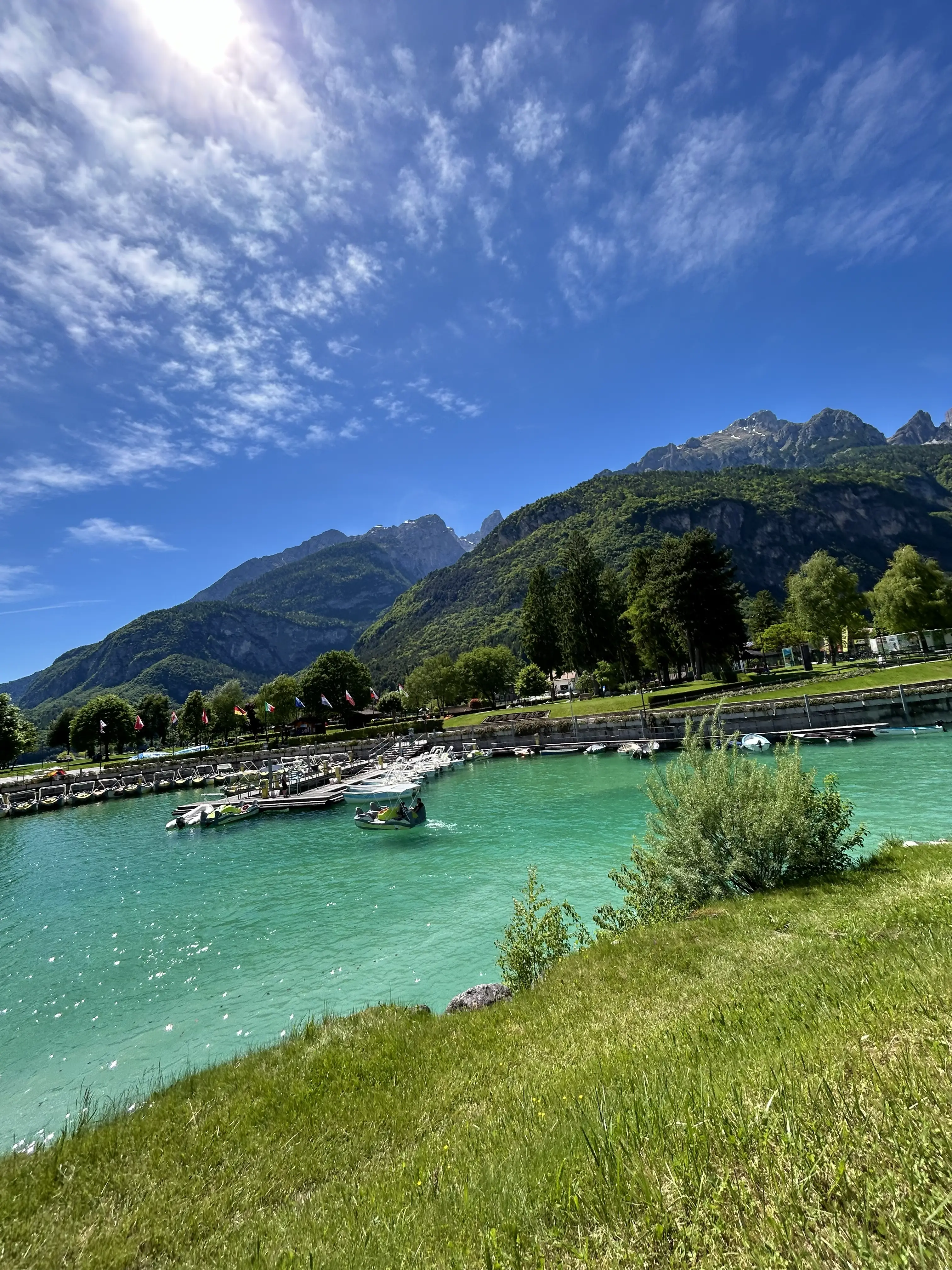 Vista del Lago di Molveno